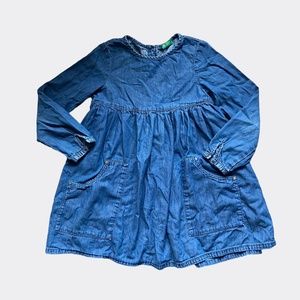 United Colors of Benetton Denim Chambray Dress
